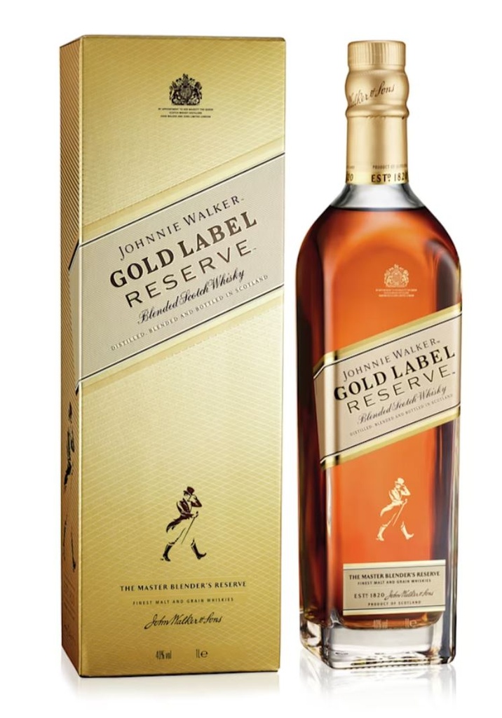 Johnnie Walker Gold Label Reserve Blended Scotch Whisky 1litro